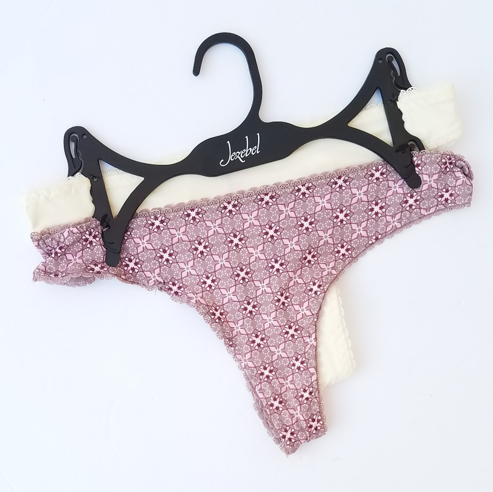 JEZEBEL NYLON SPANDEX 2PK THONG